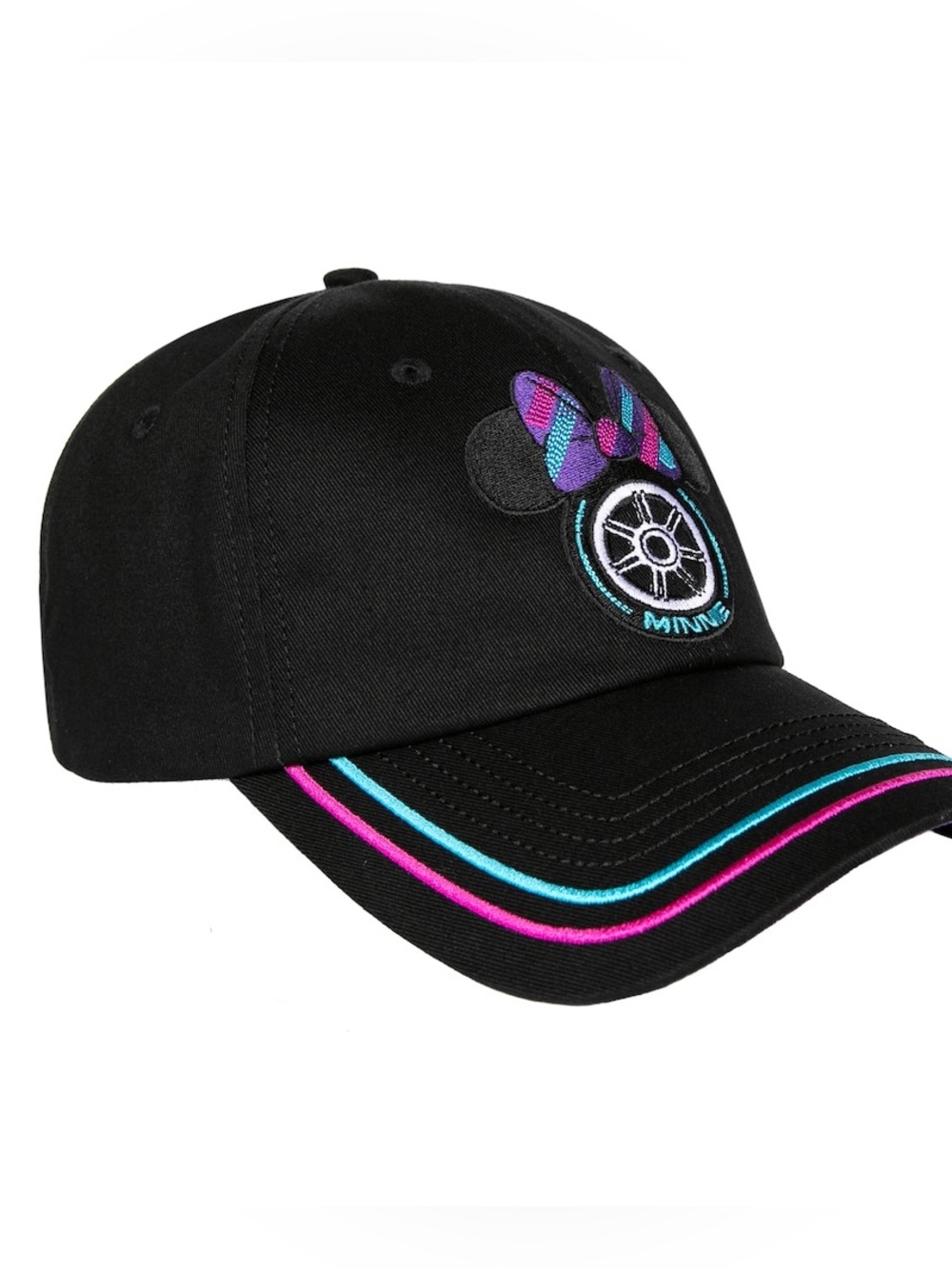 F1 Academy x Disney Unisex Lock Up Dad Adjustable Hat - Black